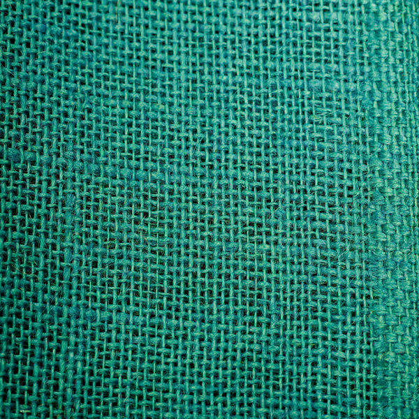 Saco/ Burlap Fabric, 39" / 40" Wide - 100% Jute, Jade