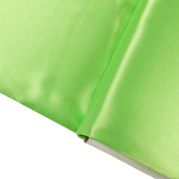 Lime Green, 100% Polyester Crepé Back Satin - 58" wide; 1 Yard