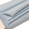 Light Blue, 100% Polyester Crepe de Chine - 58" Wide; 1 Yard
