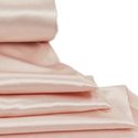 Light Pink, 100% Polyester Crepé Back Satin - 58" wide; 1 Yard