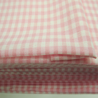 Light Pink, 100% Polyester Gingham Check 1/8- 58" wide; 1 yard