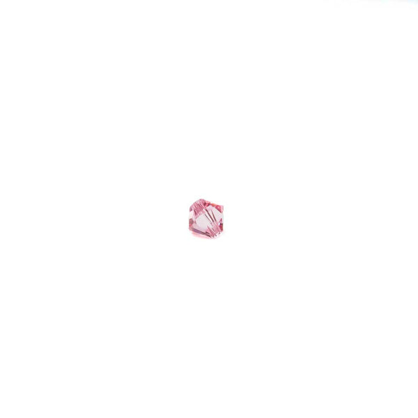 Swarovski Crystal, Bicone, Light Rose, 6mm; 20pcs