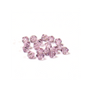 Swarovski Crystal, Bicone, 4mm - Light Amethyst; 20 pcs