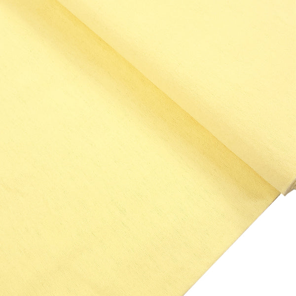 Light Yellow, 100% Cotton Flannel 43/44" Wide; 1 yard