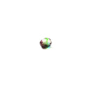 Multi Green, Round Faceted Fire Polished, 8mm - 20 pcs