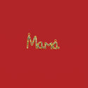 Mamá - Conector con Rhinestones MULTICOLOR - Brass + 24k Gold Plate - 1 pc