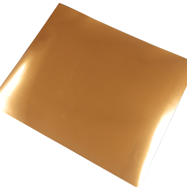 Metallic Gold - HTV (Heat Transfer Vinyl) Sheet Approx. 11.75x9.75 