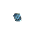 Swarovski Crystal, Bicone, 8mm - Montana; 20 pcs