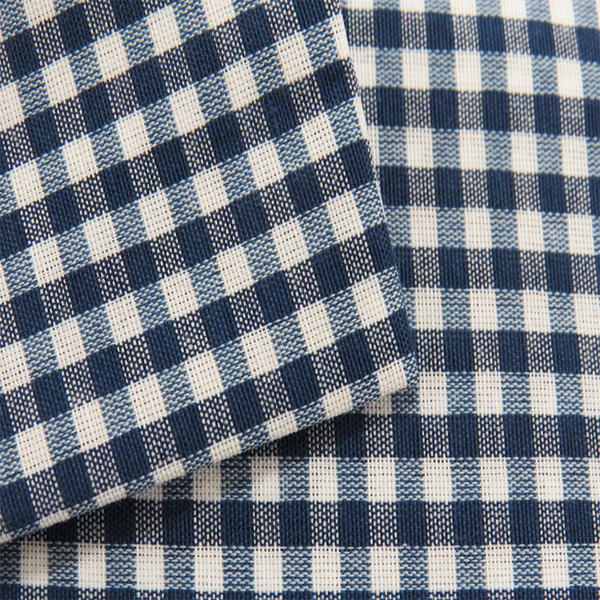 Navy, 100% Polyester Gingham Check 1/8- 58" wide; 1 yard