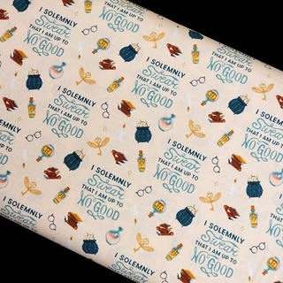 Up to No Good - 100% Cotton Print Fabric, 44/45" Wide