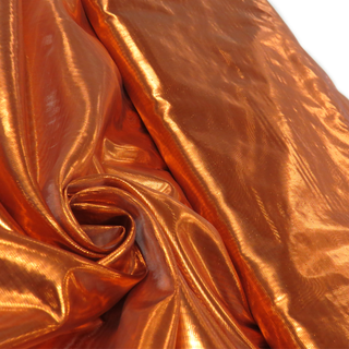 Bronze, Polyester Tissue Lame - 56" wide; 1 Yard