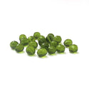 Olive, Round Faceted Fire Polished Beads-10mm; 20pcs