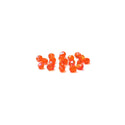 Orange AB, Round Faceted Fire Polished; 4mm - 20 pcs