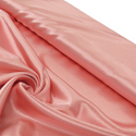 Pink, 100% Polyester Crepé Back Satin - 58" wide; 1 Yard