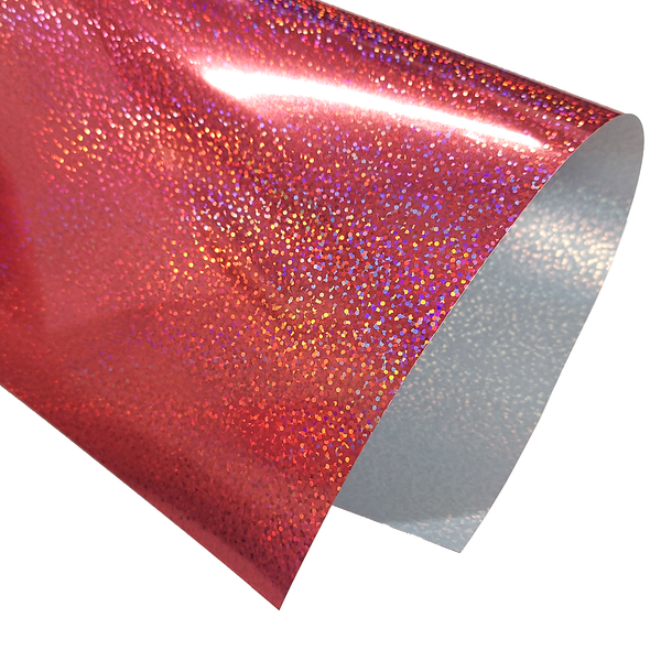 Pink Faux Glitter HTV (Heat Transfer Vinyl) Sheet Approx. 11.75"x9.75" - SOLO RECOGIDO/PICKUP ONLY