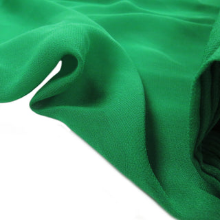 Green, Polyester Chiffon - 58" wide; 1 Yard