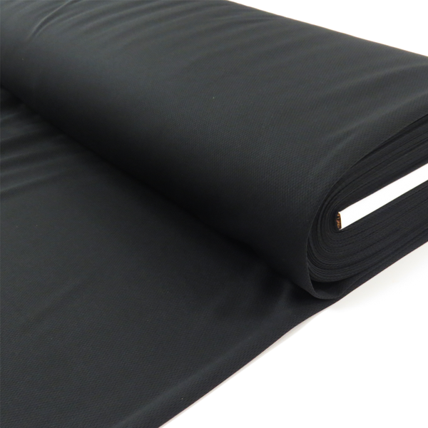 Negro, Polyester Cool-Max - 60" wide; 1 Yard
