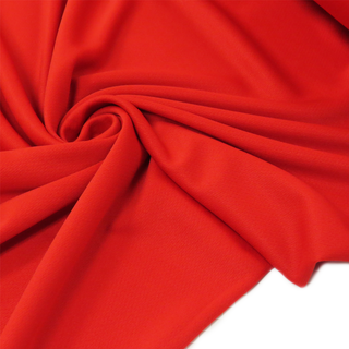 Red, Polyester Cool-Max - 60" wide; 1 Yard