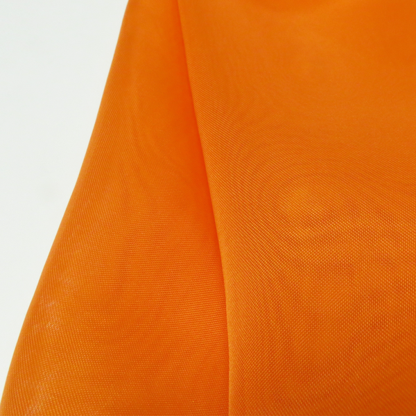 Orange, Polyester Voile (Mesh) - 118" wide; 1 Yard