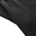 Black, 100% Textured Polyester Poplin - 118" wide; 1 Yard