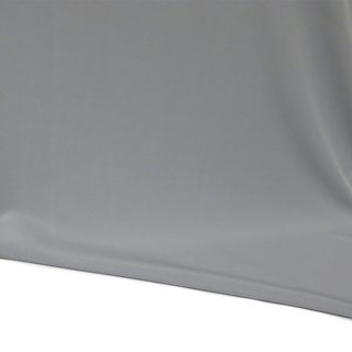 Gray, 100% Textured Polyester Poplin - 118" wide; 1 Yard