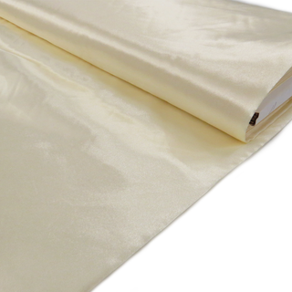 Ivory, 100% Polyester Satin - 58" wide; 1 Yard