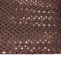 Brown, Polyester Sequin - 40" wide; 1 Yard