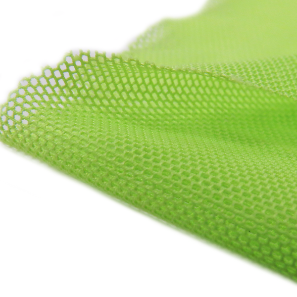 Neon Green, Polyester Stretch Mesh - 58" wide; 1 Yard