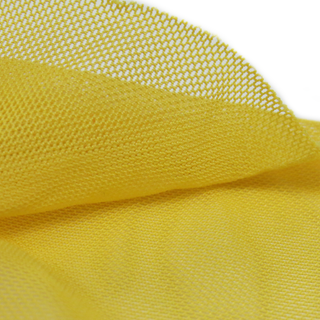 Yellow, Polyester Stretch Mesh - 58" wide; 1 Yard