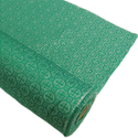 Green, Polyester/Lurex Liturgia Fabric - 60" wide; 1 Yard