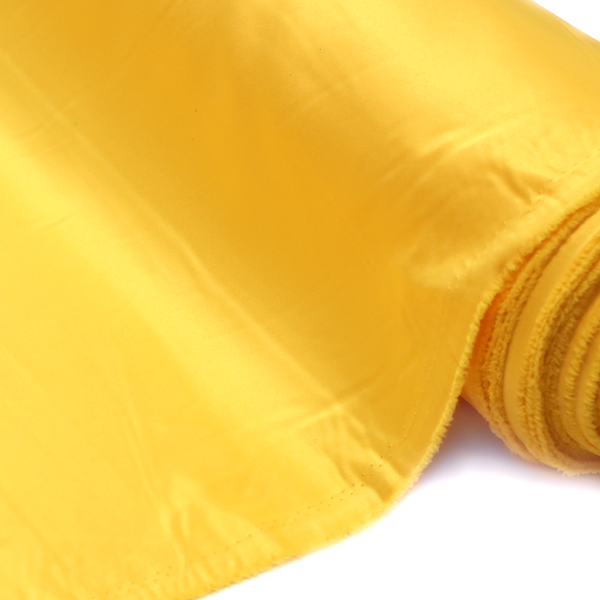 Yellow, Peau de Soie 100% Polyester - 58" Wide- 1 Yard