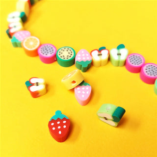 Polymer Clay Beads - Fruits