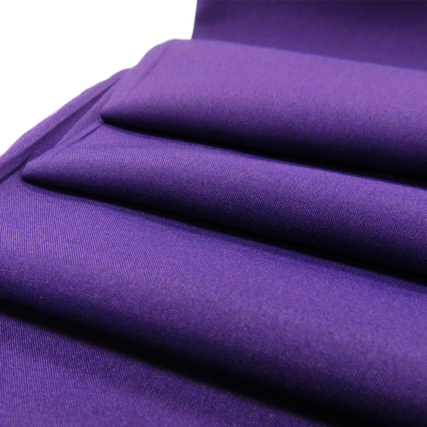 Purple, 100% Polyester Crepe de Chine - 58" Wide; 1 Yard