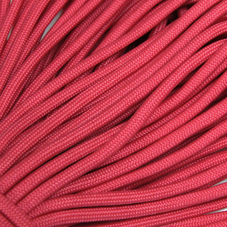 Raspberry Pink Parachute Cord- 4mm; per yard