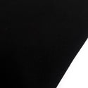 Black, Ribstock Fabric  - 60" wide; 1 yard