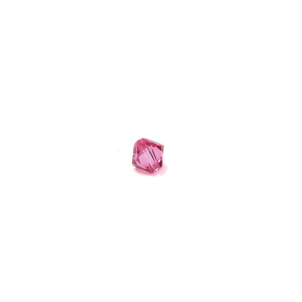 Swarovski Crystal, Bicone, Rose, 6mm; 20pcs
