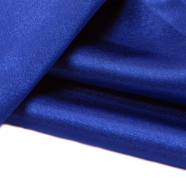 Royal Blue, 100% Polyester Crepé Back Satin - 58" wide; 1 Yard