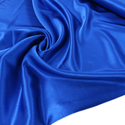 Royal Blue, 100% Polyester Crepé Back Satin - 58" wide; 1 Yard