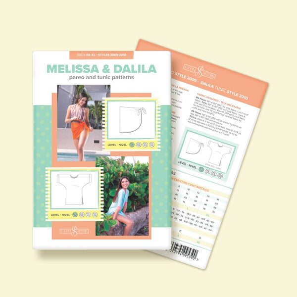 DIGITAL Dalila Tunic and Melissa Pareo - PDF Pattern -All sizes included