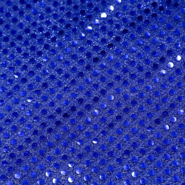 Royal Blue, Polyester Sequin - 40" wide; 1 Yard