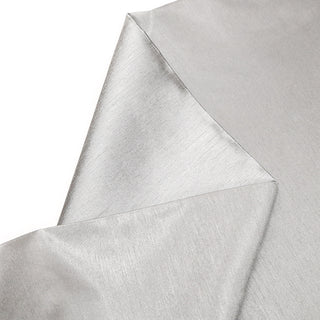 Grey, 100% Textured Polyester Shantung - 118" wide; 1 Yard
