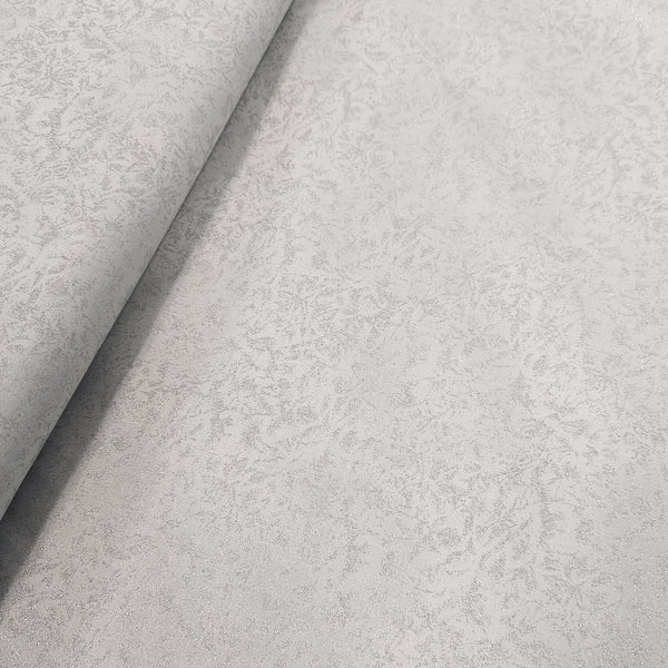 Glitter Metallic Silver - 100% Cotton Print Fabric, 44/45" Wide