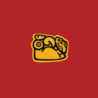 Símbolo Taíno, Sticker (A) - Aprox. 3" x 2.25"