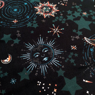 Sol y Luna  - 100% Cotton Print Fabric, 44/45" Wide