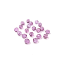 Tanzanite, Round Faceted Fire Polished; 8mm - 20 pcs
