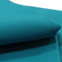 Turquoise, 100% Polyester Crepe de Chine - 58" Wide; 1 Yard