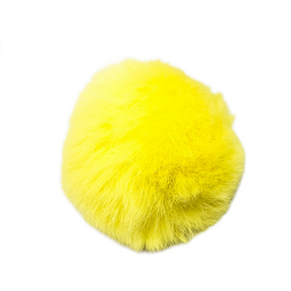 Yellow Pom-Pom; 1 Piece