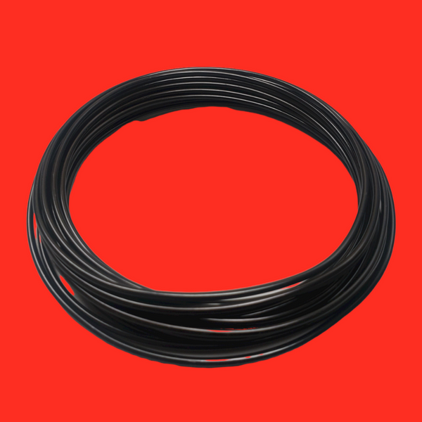Aluminum Wire, Black, 2mm, 5 yard roll; 1 roll