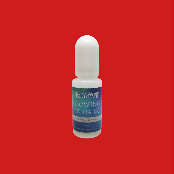 Jade White Pigment; Glowing in the Dark; 10ML