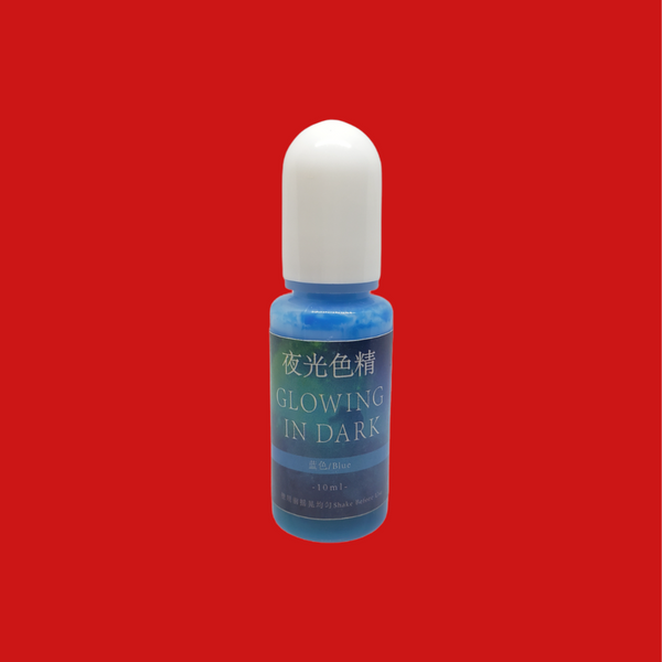 Blue Pigment; Glowing in the Dark; 10ML